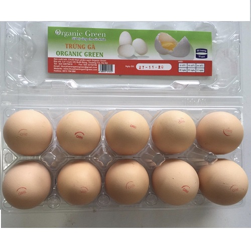 Trứng Gà Organic Green
