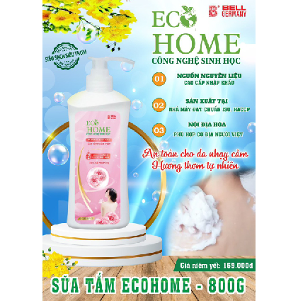 Sữa tắm Ecohome 800g