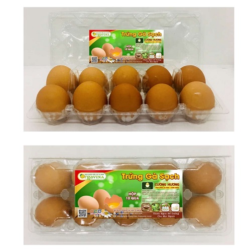 Trứng gà sạch Cường Hương