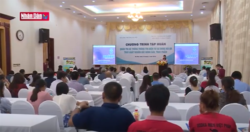Phóng sự Truyền hình Nhân dân (10/07/2019): Chương trình tập huấn quản trị Hệ thống TXNG TP. Hà Nội