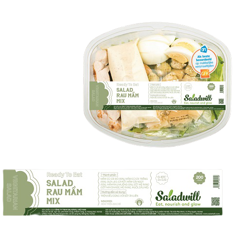 Ready To Eat – Salad rau mầm mix