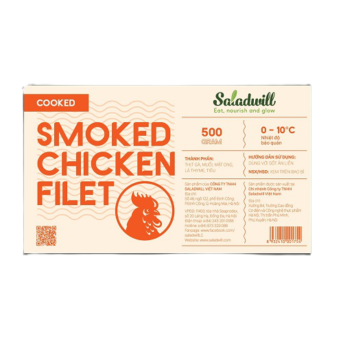 Cooked - Smoked Chicken Filet