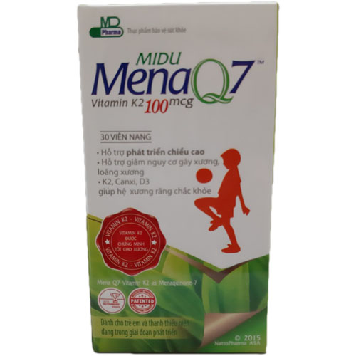 Midu MenaQ7 VitaminK2 100mcg